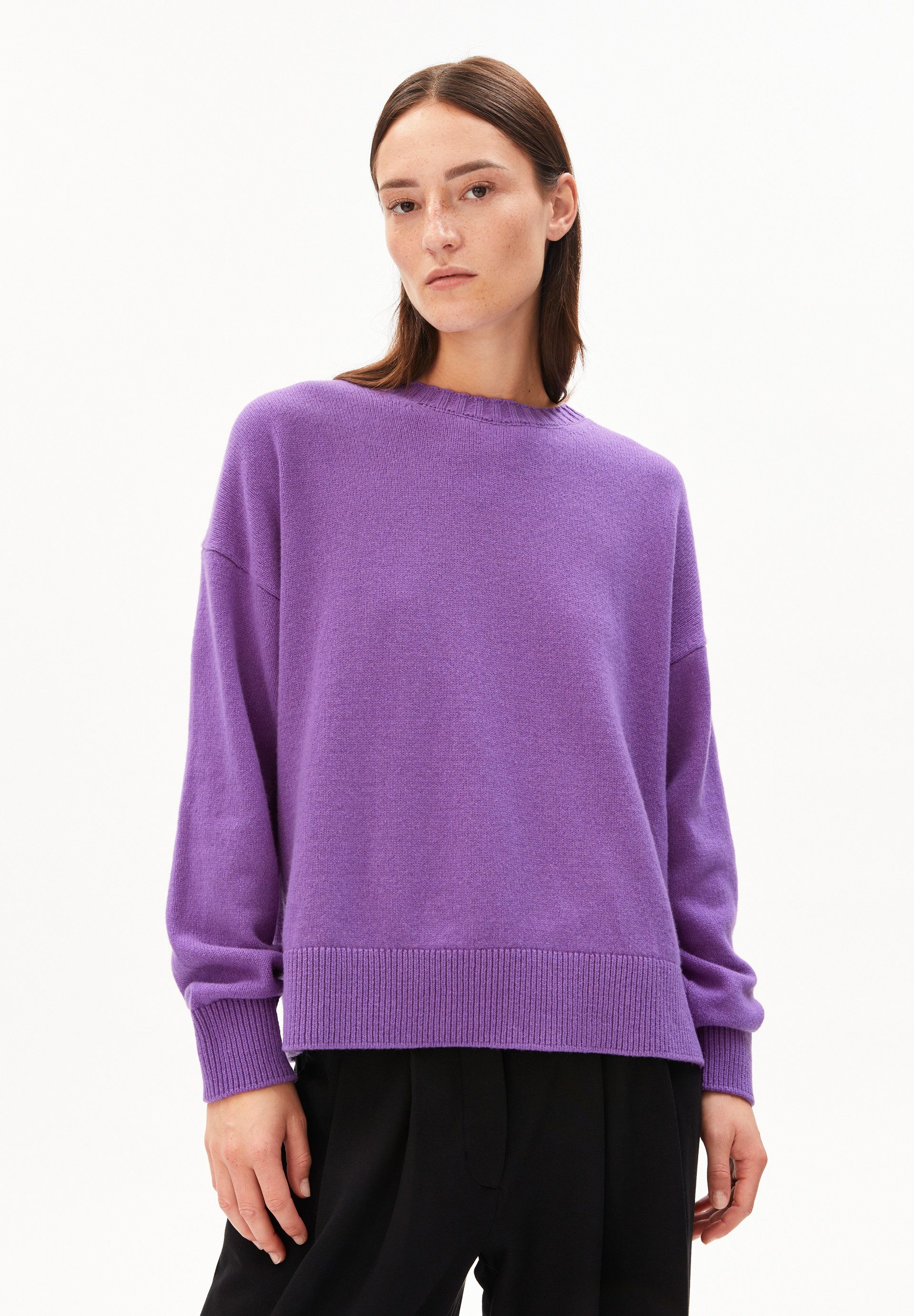 Armedangels Strickpullover KAARALI Pullover aus recyceltem Kashmir
