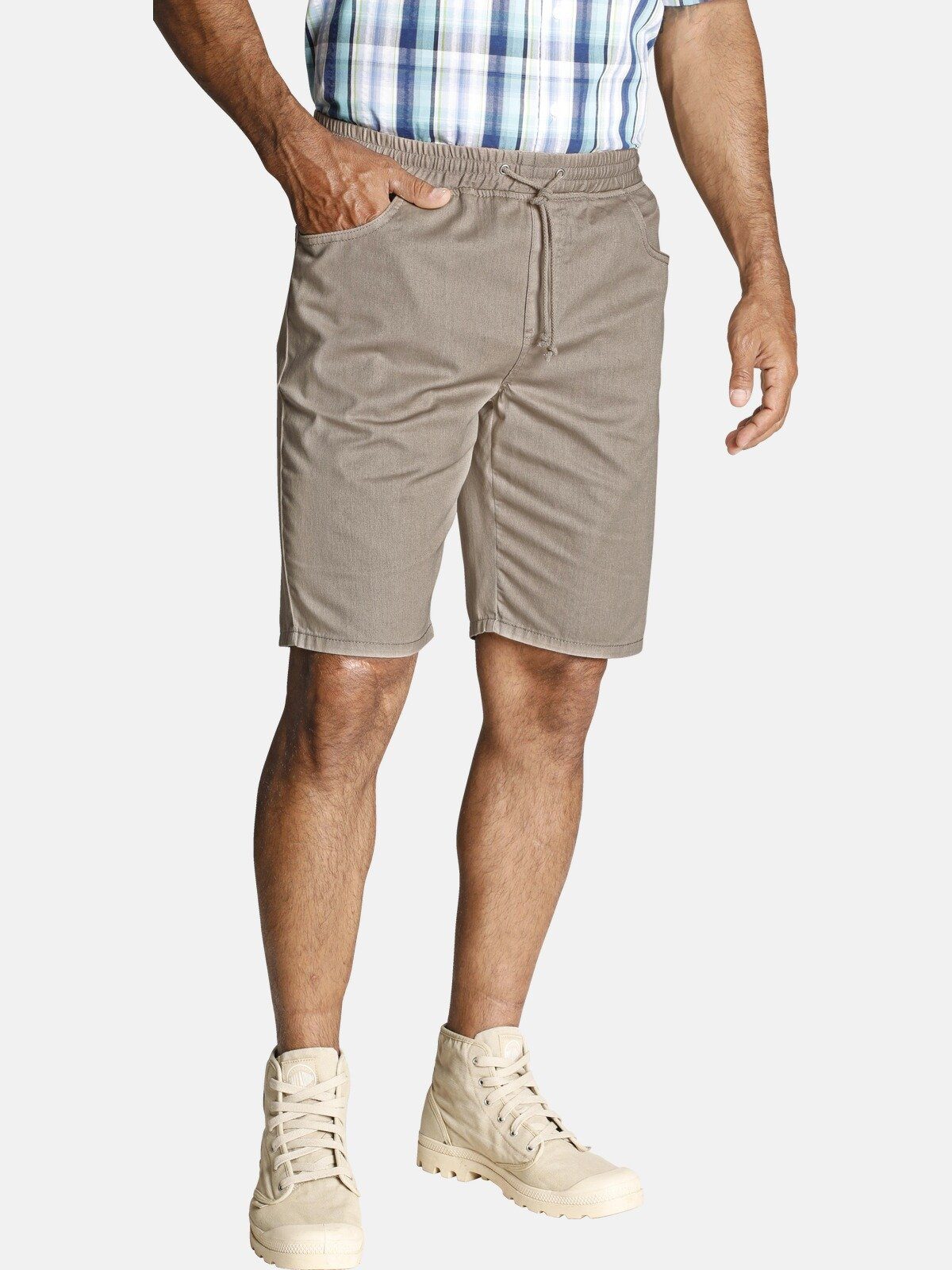 Denim-Qualität Jan beige Vanderstorm Bermudas sommerliche FILEMON