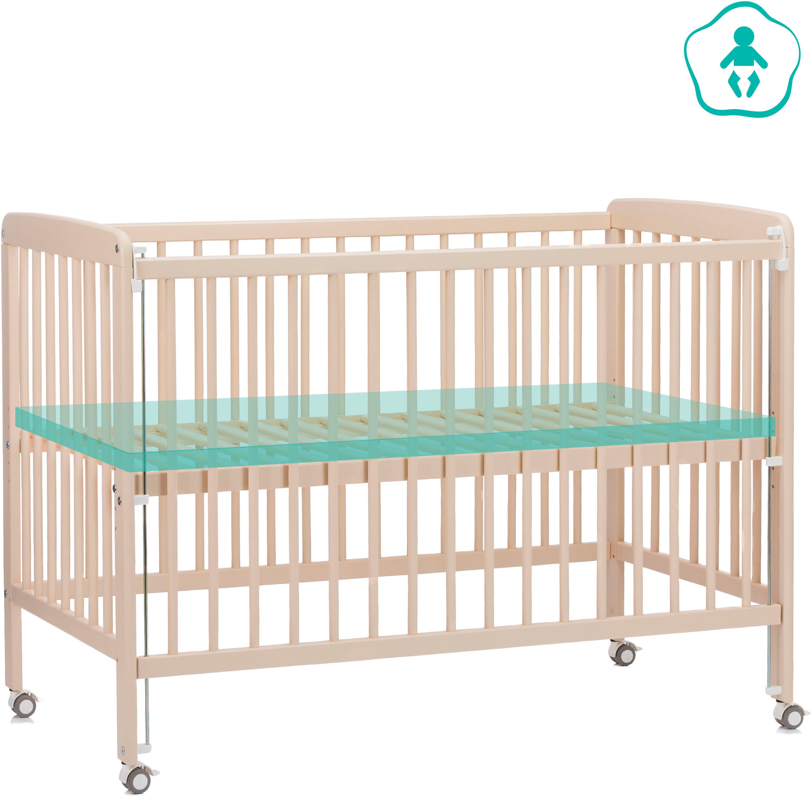 Fillikid Beistellbett Nena, Made in Europe
