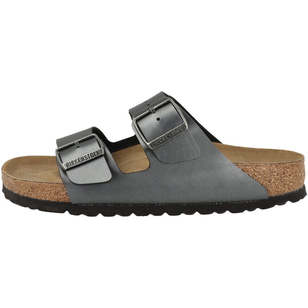 Birkenstock Arizona Birko-Flor Metallic normal Damen Sandale Sandaletten, Sommerschuhe, Badeschuhe, Riemchen, Schlappen