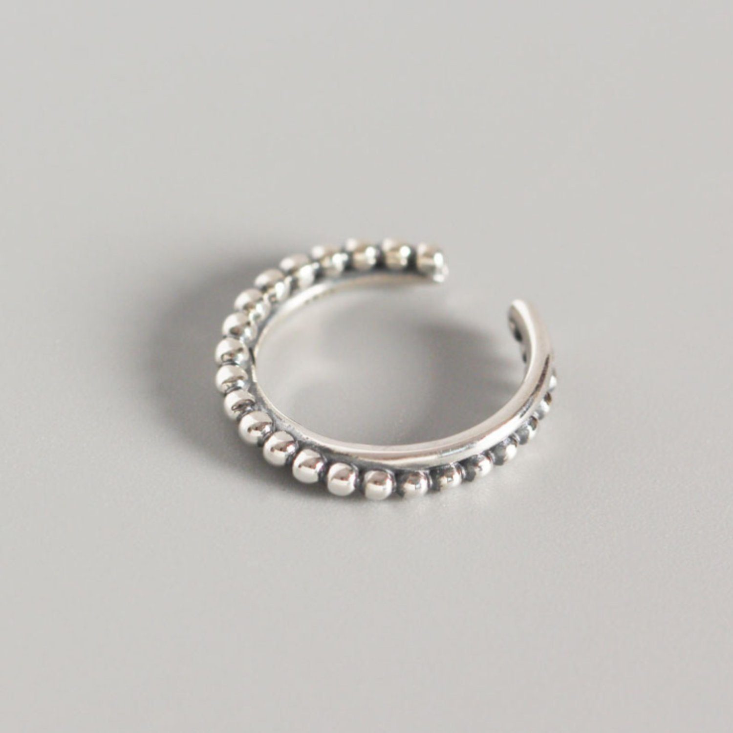 Union Reisen Fingerring Personalisierter, vielseitiger kleiner runder Perlenring für Frauen (1-tlg)