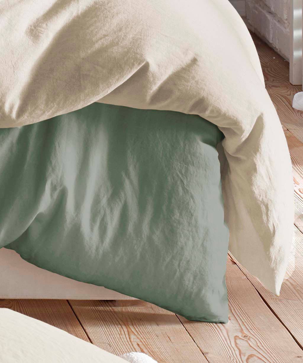 fleuresse Bettwäsche Provence in Gr. 135x200, 155x220 oder 200x200 cm, Halbleinen, 2 teilig, Halbleinen, 50% Baumwolle, 50% Leinen, Gr. 135x200, 155x220, 200x20 – Bild 3 von 5