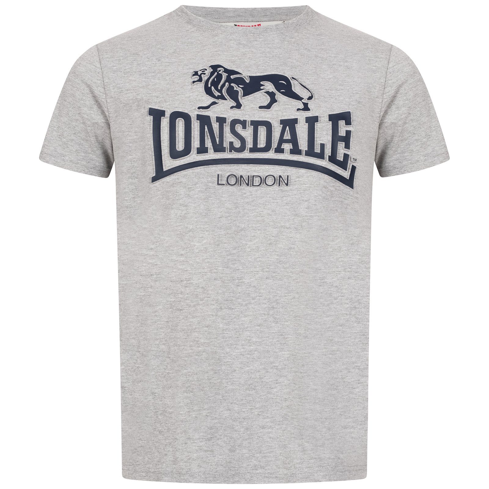 Lonsdale T-Shirt T-Shirt Lonsdale Kingswood (1-tlg) grau blau