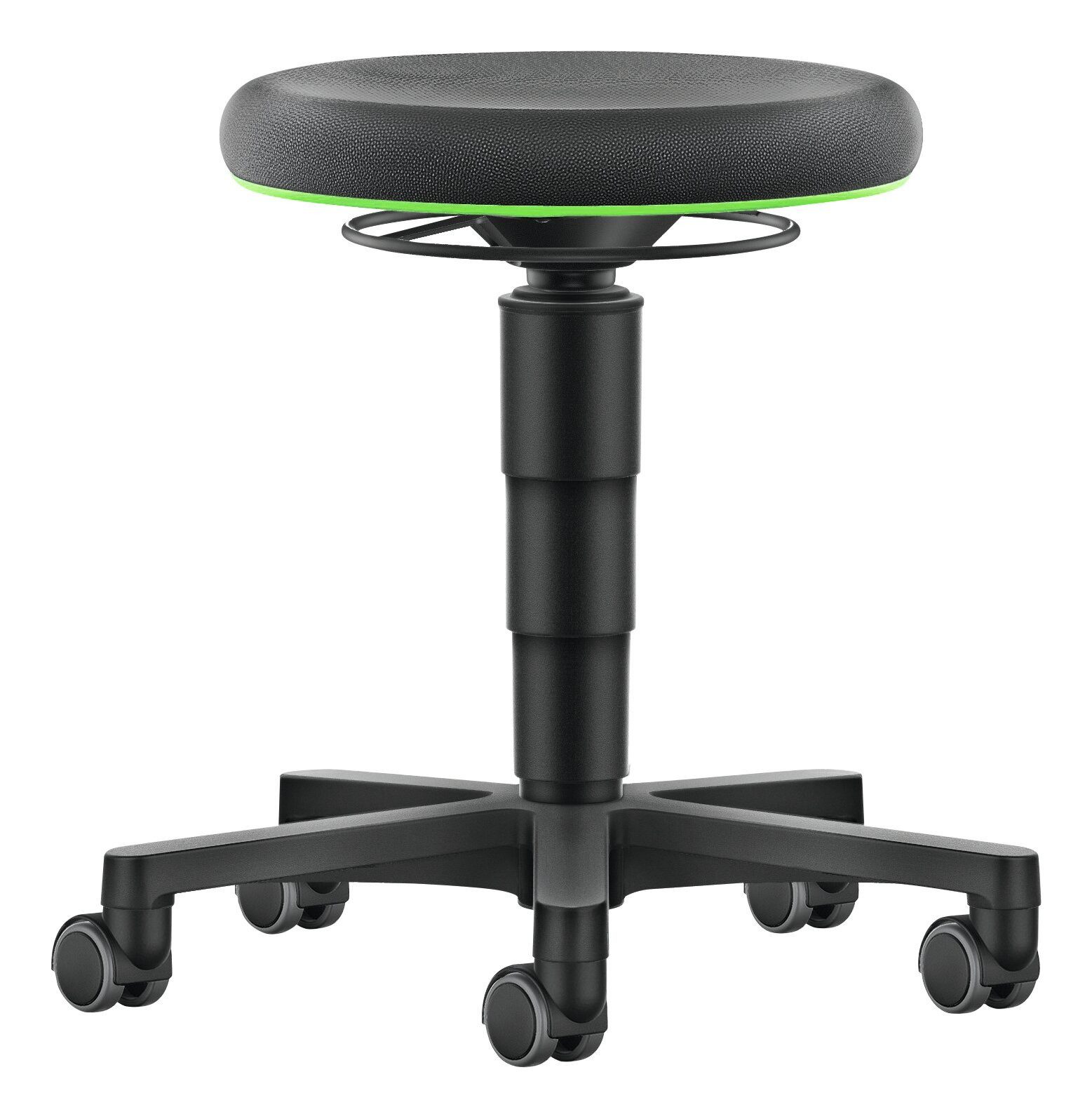 bimos Hocker, Drehhocker Supertect Sitzhöhe 450 - 650 mm mit Rollen