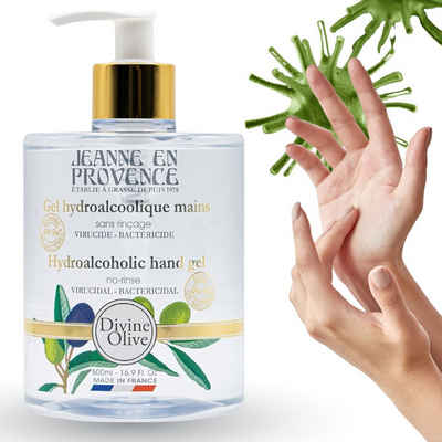 Sarcia.eu Jeanne en Provence - Divine Olive Hydroalkoholisches Gel, 500 ml Hand-Desinfektionsmittel
