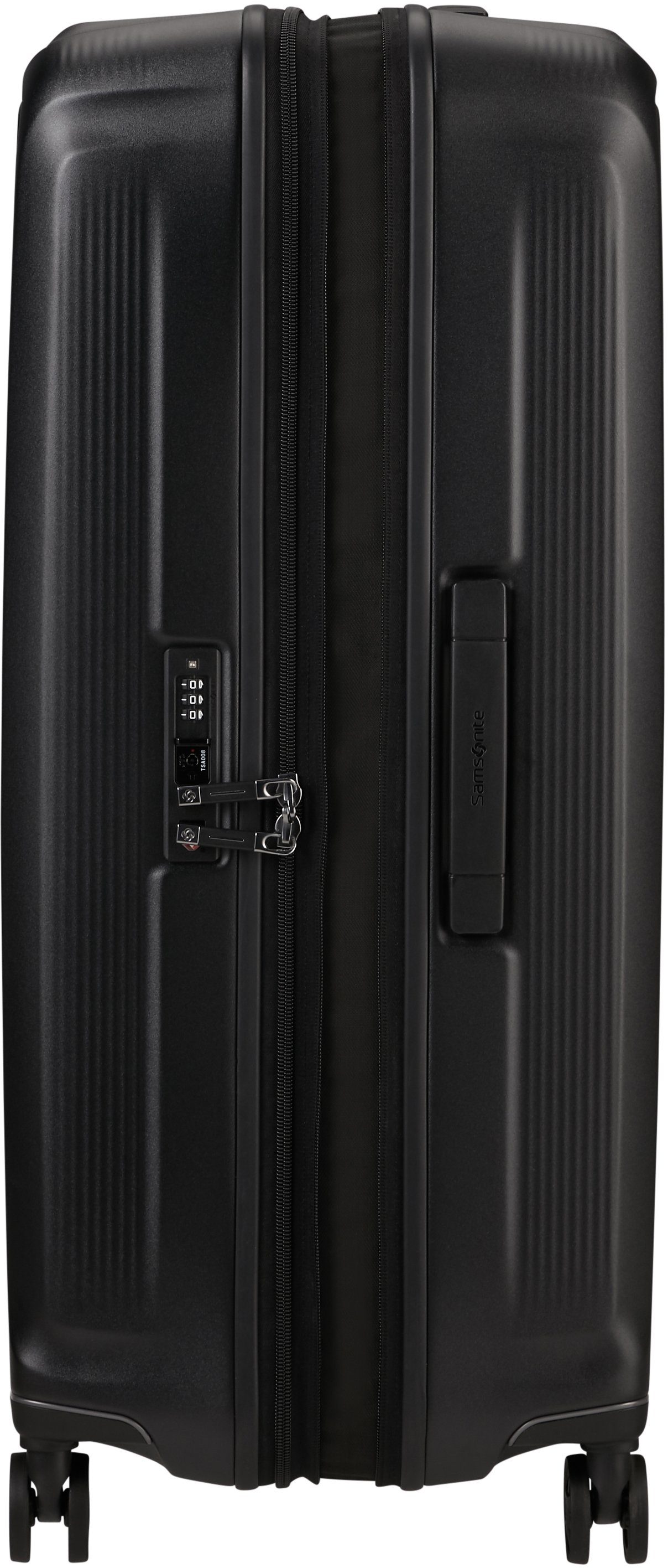 Samsonite Hartschalen-Trolley NUON, verschiedene Größen und Farben, 4 Rollen, mit Volumenerweiterung, mit Tragegriff oben und seitlich