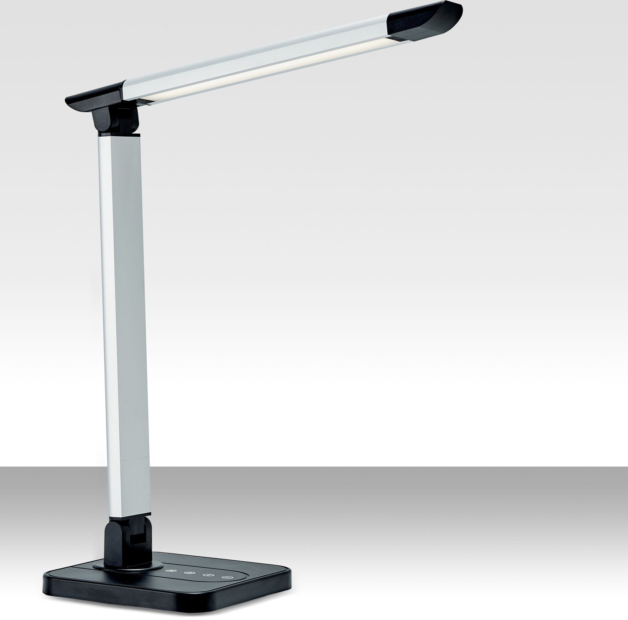 LED Tisch-Leuchte Schreibtisch-Lampe Büro Dimmbar Touch Leselampe Nachttisch USB