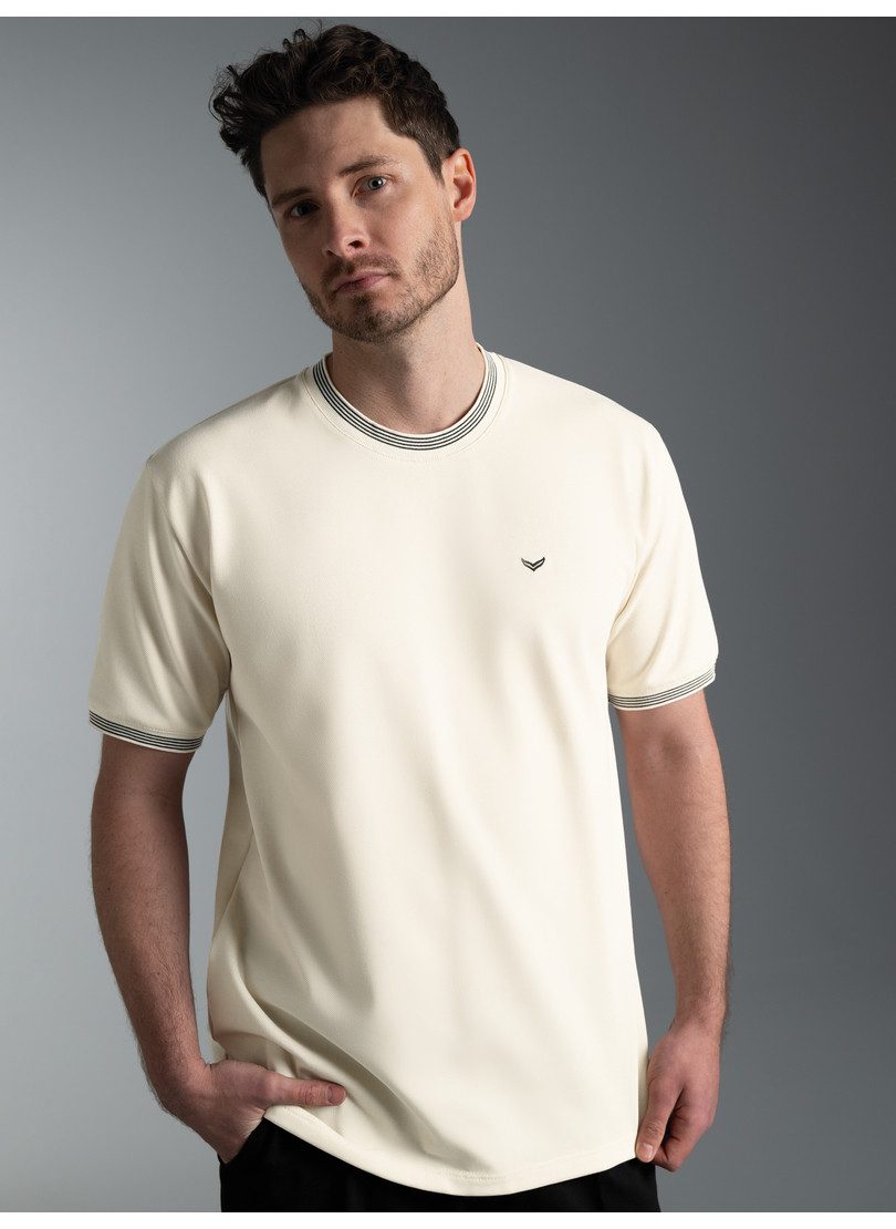 Trigema T-Shirt TRIGEMA T-Shirt in Piqué-Qualität (1-tlg)
