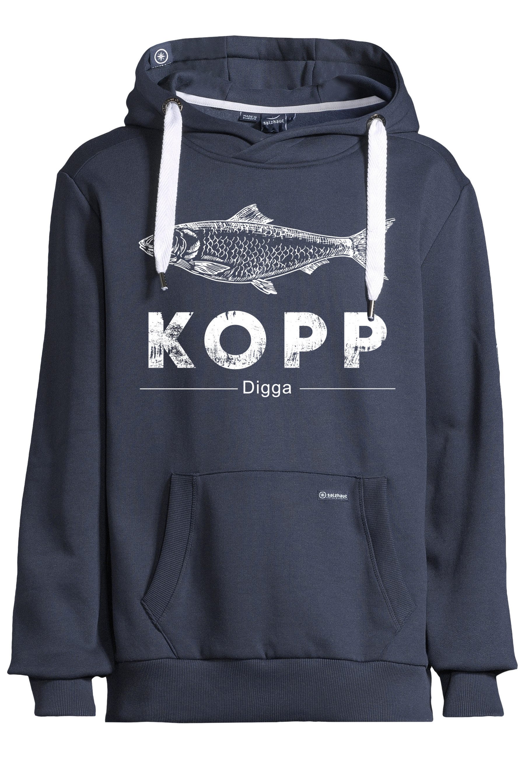 Hoodie HEFF - FISCHKOPP Herren normale Passform
