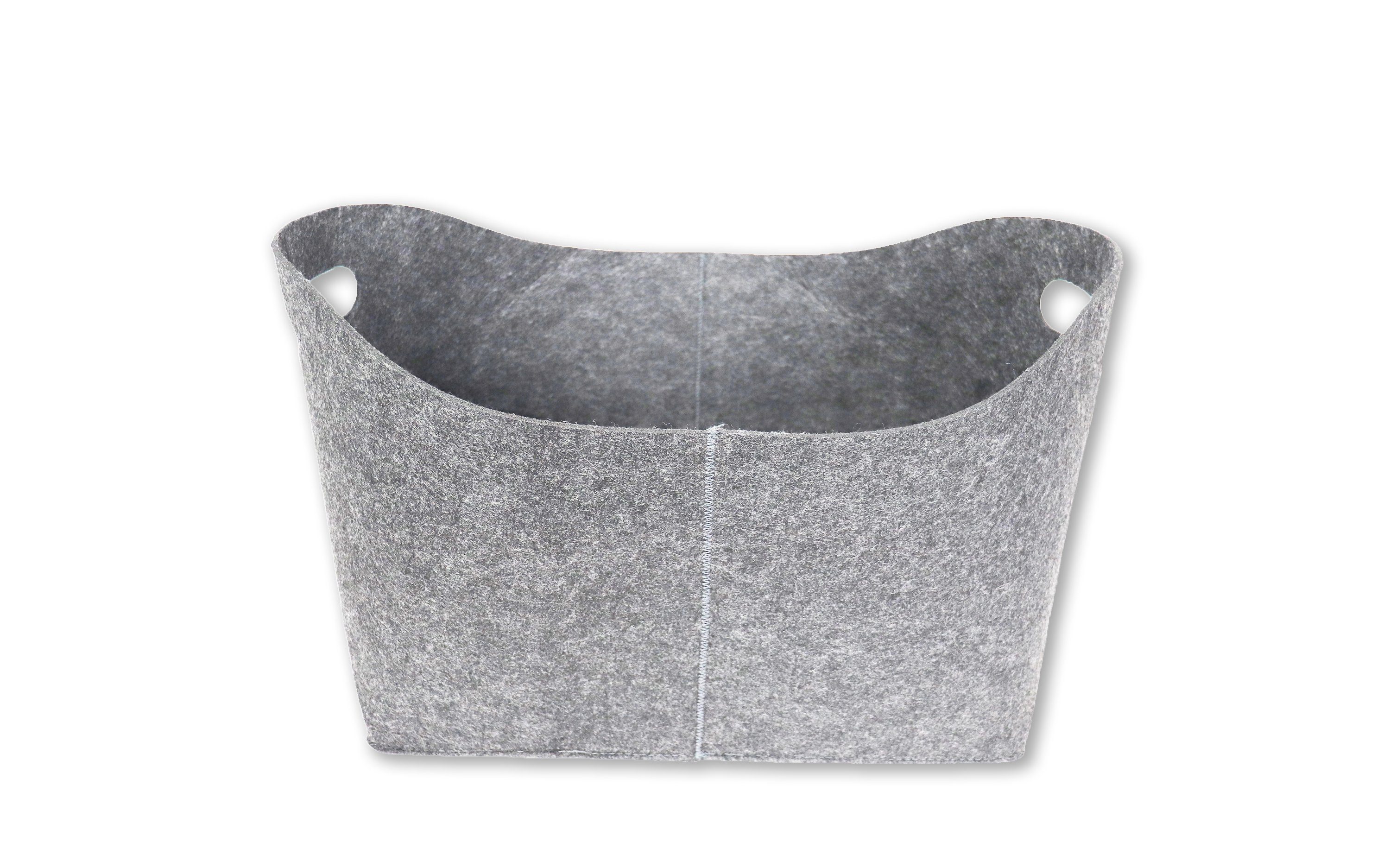 jilda-tex Allzweckkorb Filztasche oval (1 St)
