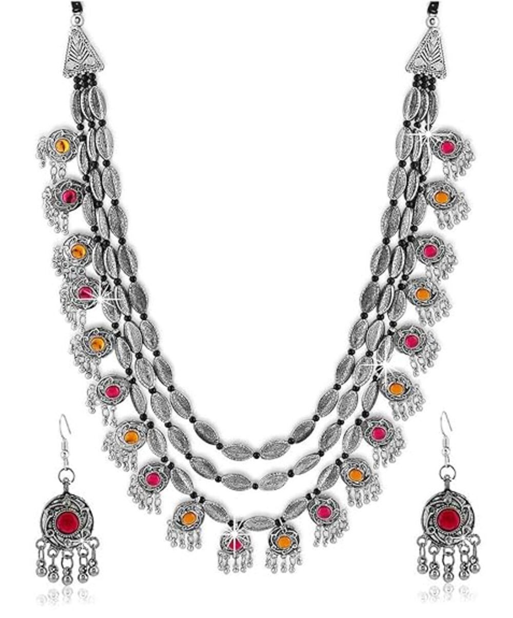 YouBella Schmuckset Afghani Tribal Schmuck Set günstig online kaufen