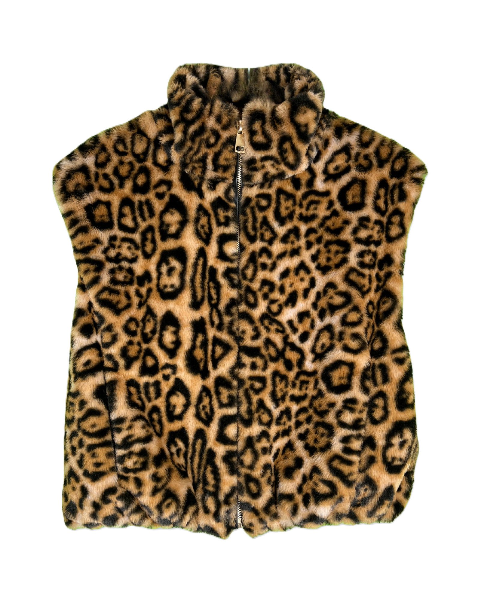 ITALY VIBES Fellimitatweste ELMIRA - Weste Fake Fur - cropped - Fellweste - günstig online kaufen