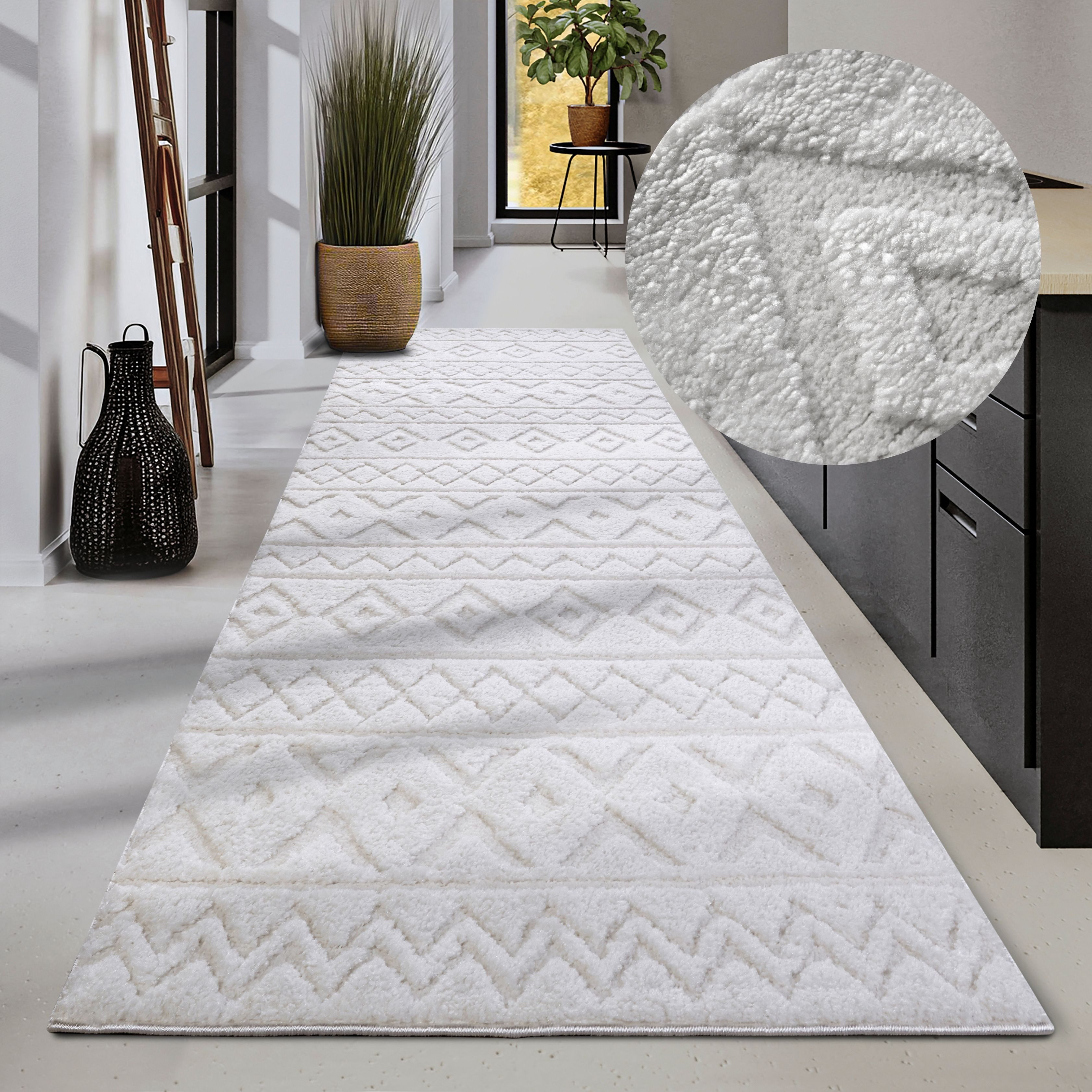 ELLE DECORATION Designteppich »Itinerance«, rechteckig, 18 mm Höhe, Hochflo günstig online kaufen