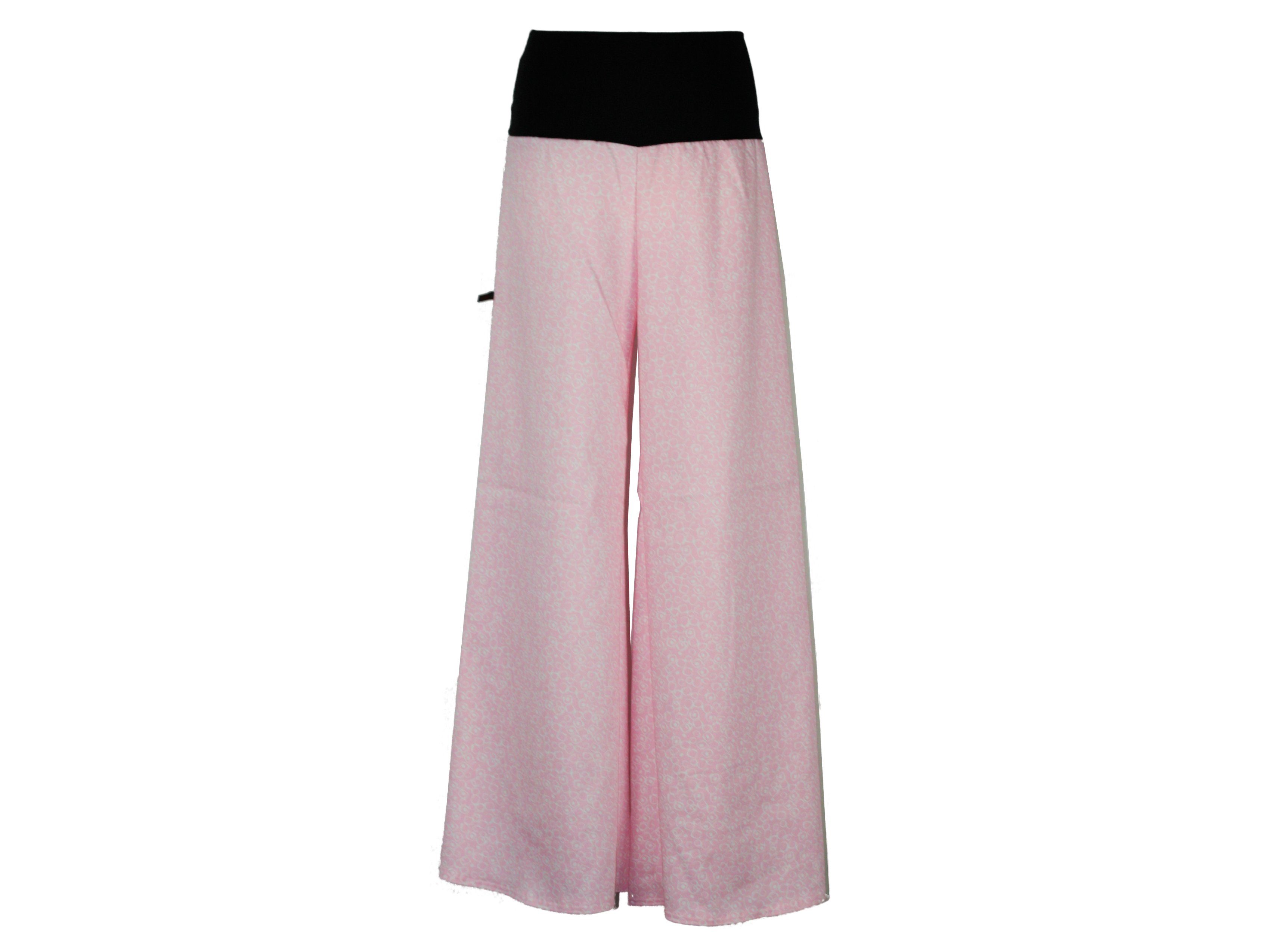 dunkle design Stretch-Jeans Marlene Stil weites Bein