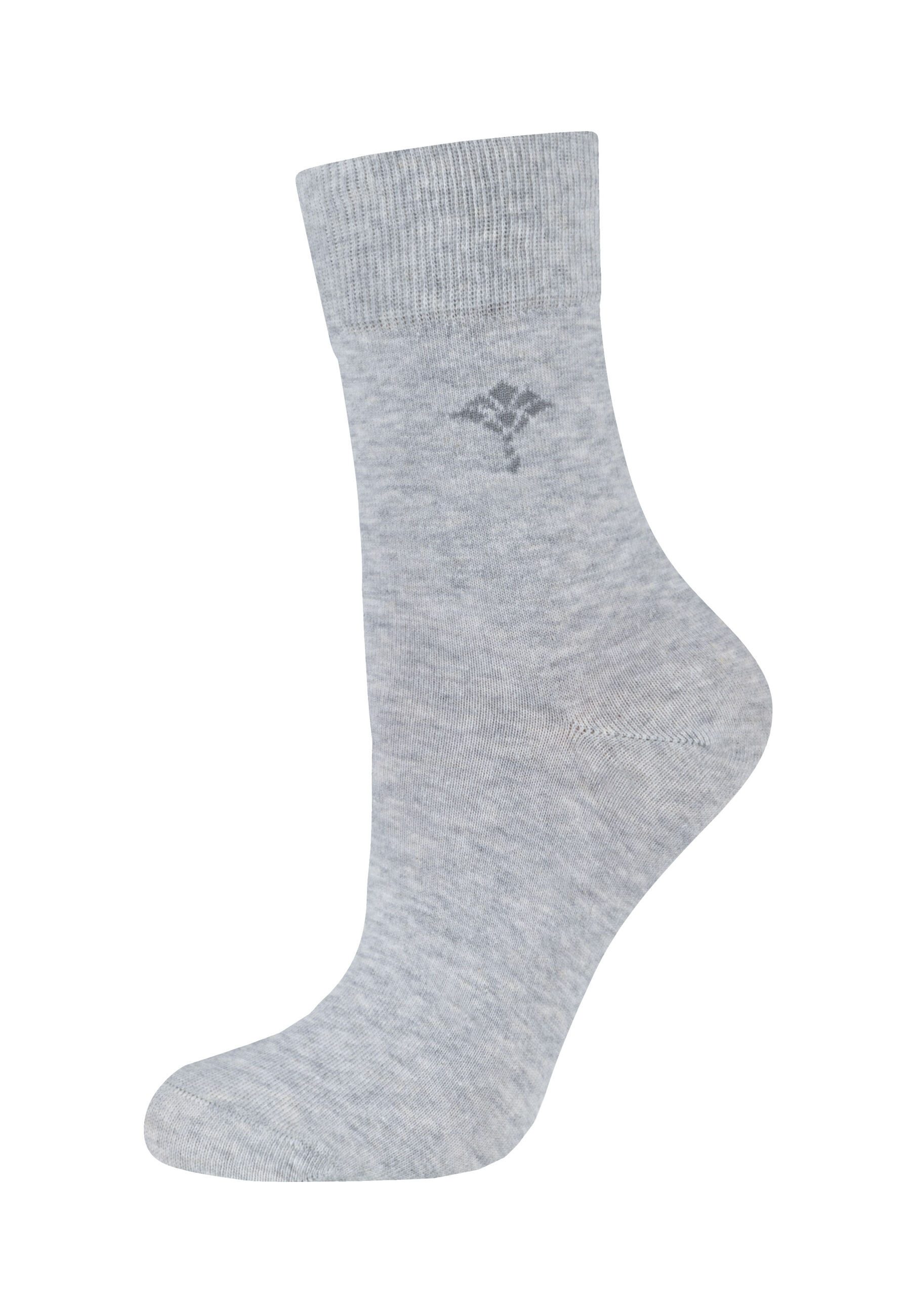 JOOP Socken "for your daily glam" 4 Stk. tlg. mit Cornflower-Logo, Rippenbü günstig online kaufen