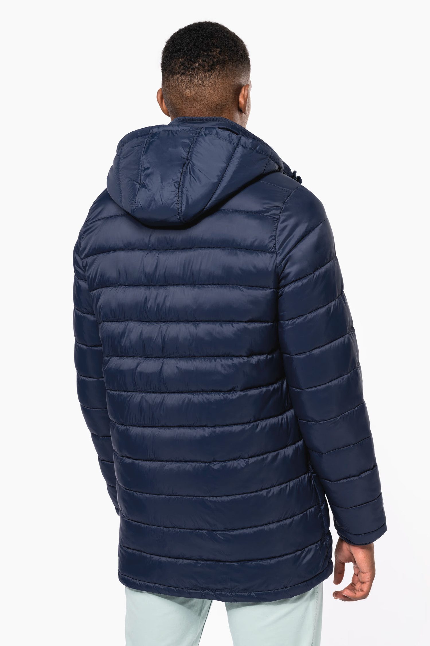 Kariban Parka Leichter Herren-Parka mit Kapuze – Bild 5 von 5