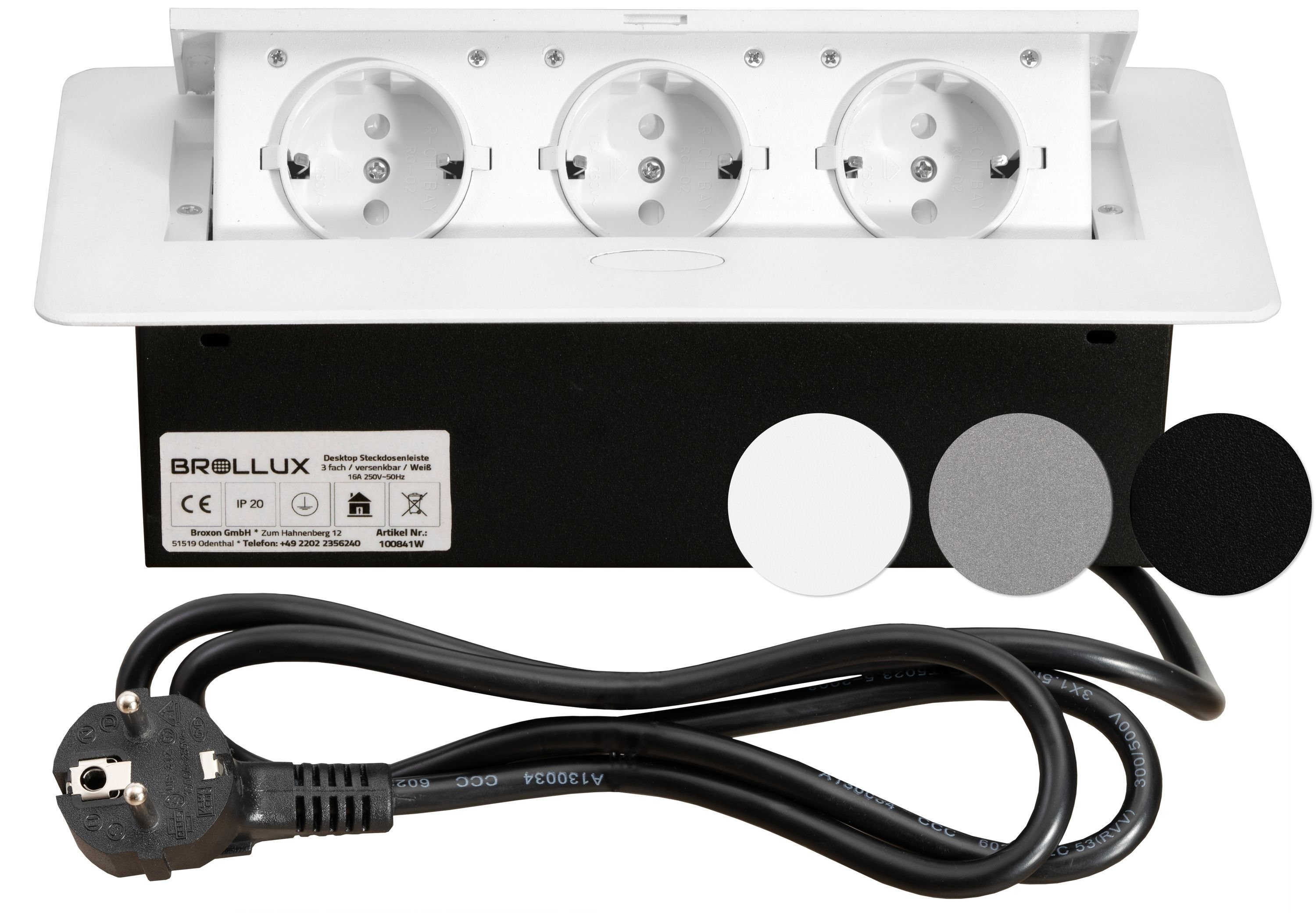 interBär 9016-108-81 1fach Einbau-Steckdose mit USB IP20 Weiß kaufen
