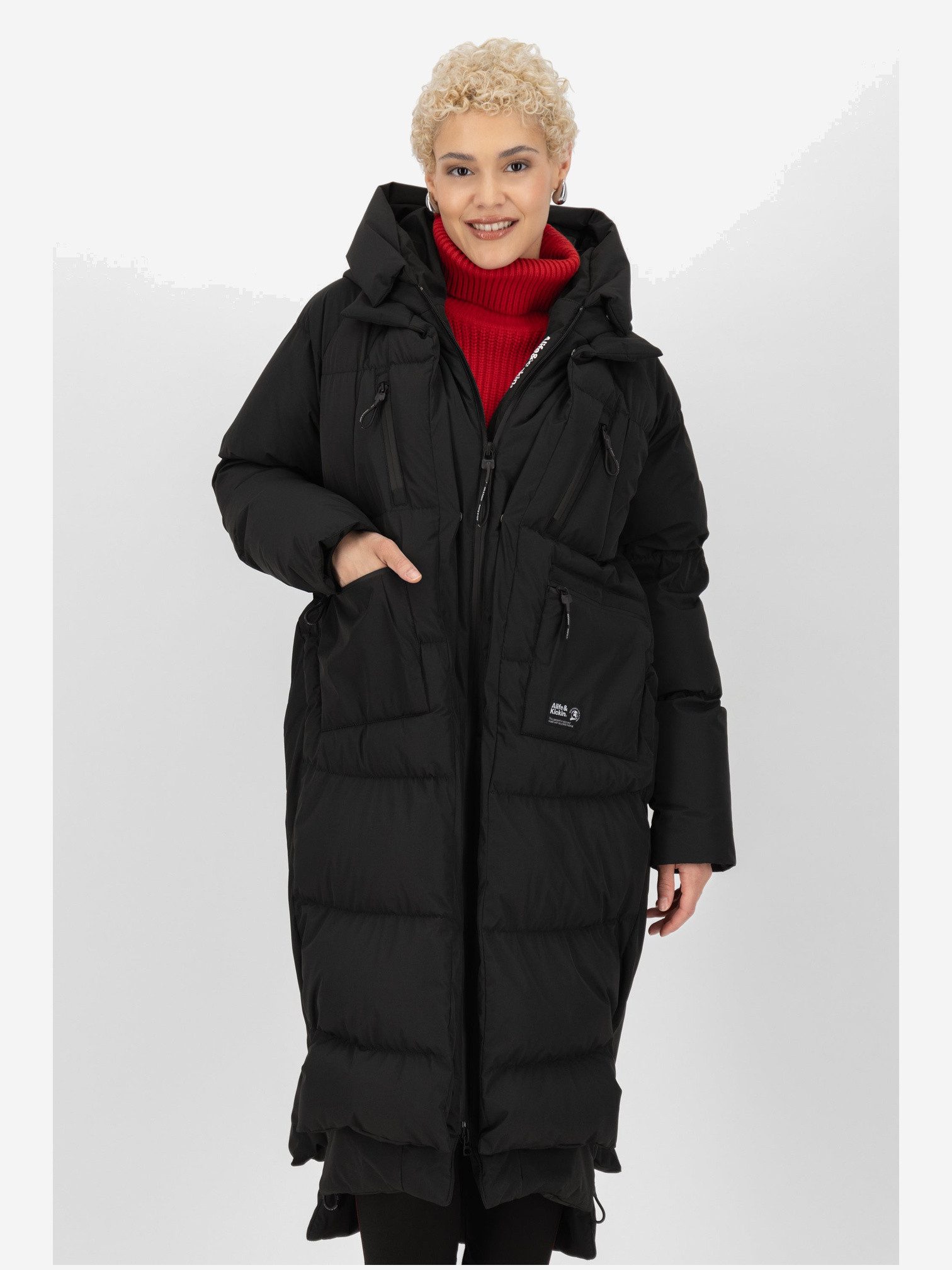 Alife & Kickin Wollmantel RihannaAK A Puffer Coat CS Parka, Winterjacke