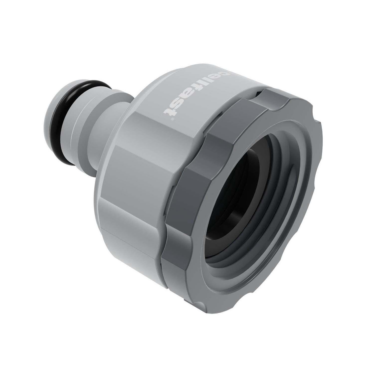 Cellfast Schlauchkupplung 51-657, Universal-Anschluss G3 / 4 "- G1"