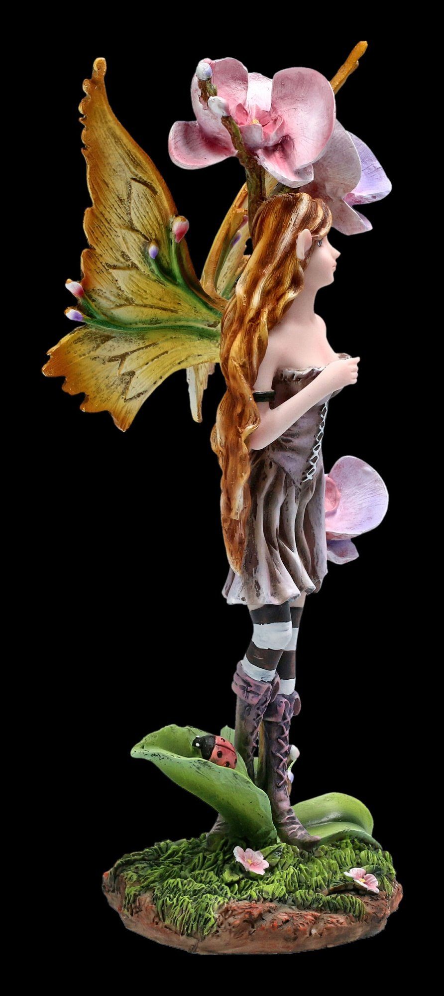Fantasy Bluma Figur Fee - GmbH mit Dekofigur Shop Orchidee - Deko Figuren Elfen