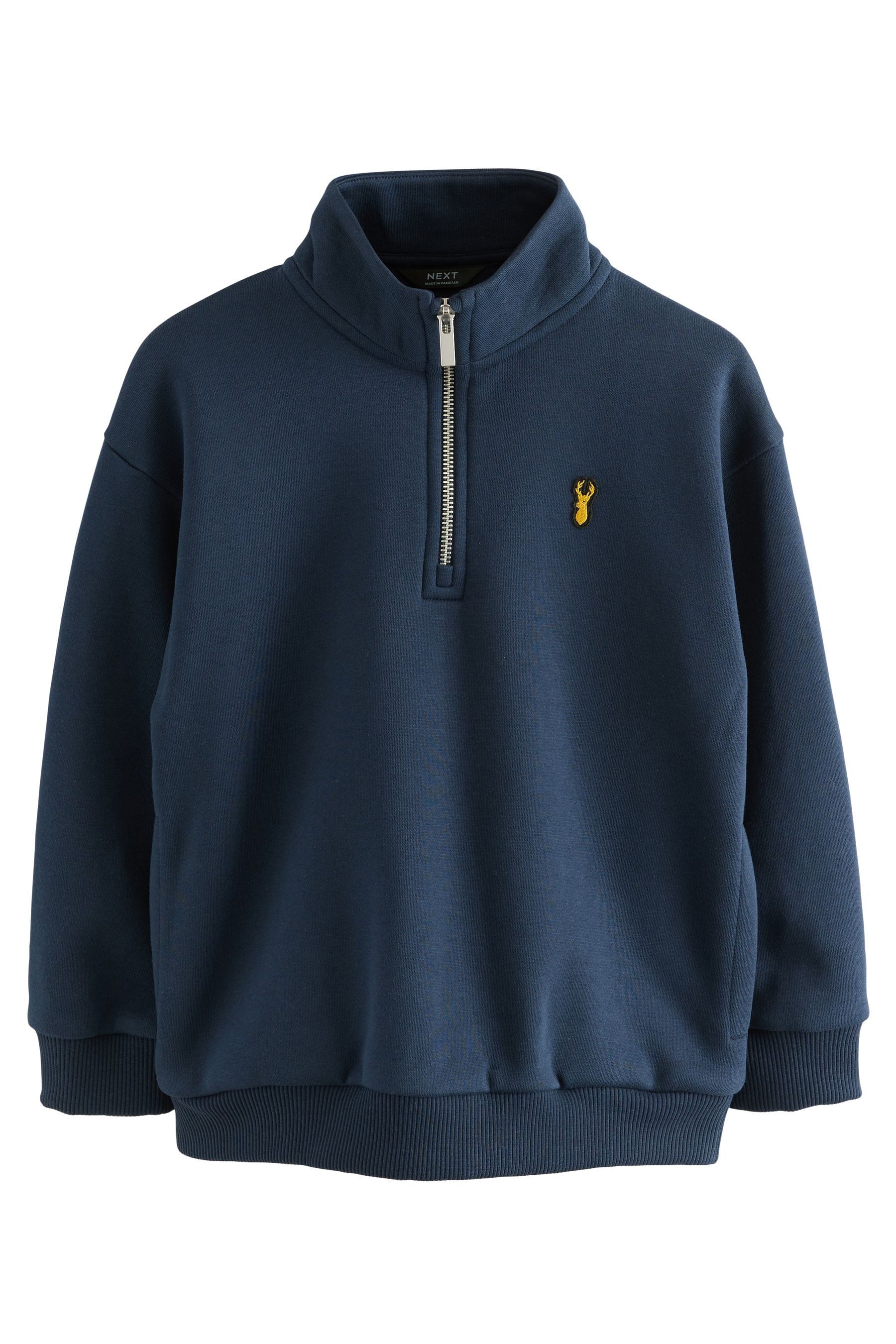 Next Sweater Sweatshirt mit Reißverschlusskragen (1-tlg)