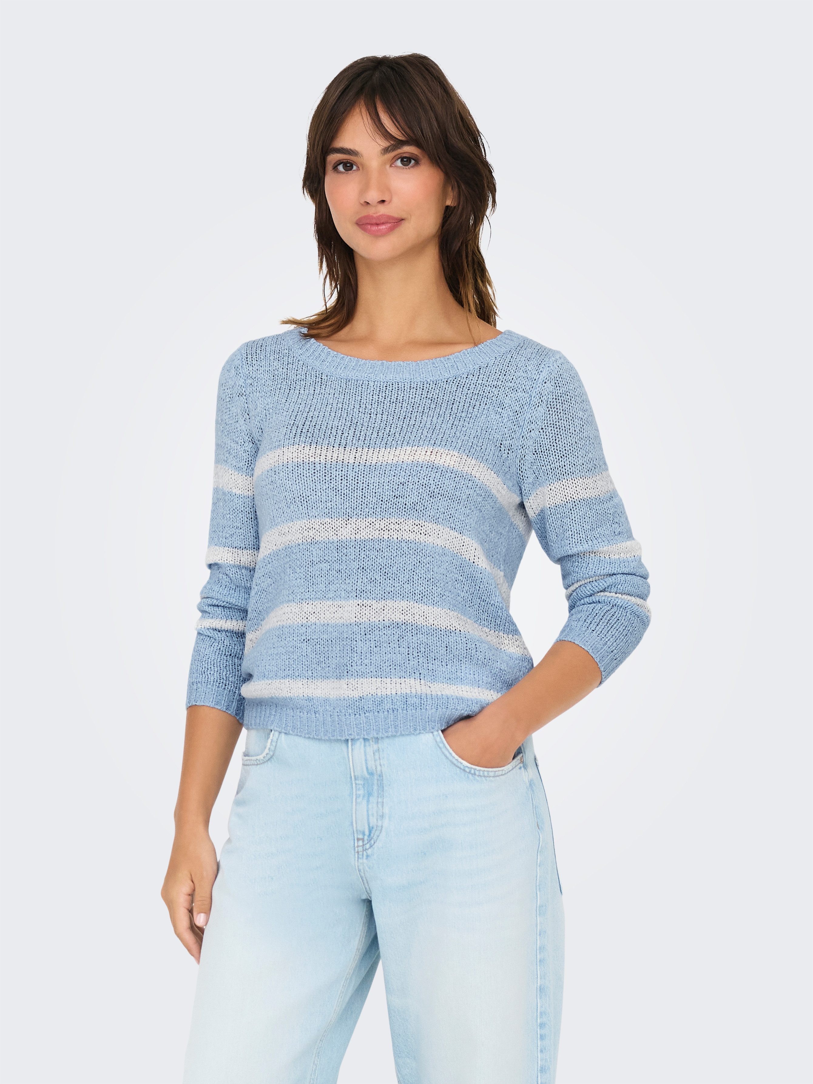 ONLY Strickpullover ONLGEENA XO L/S PULLOVER günstig online kaufen