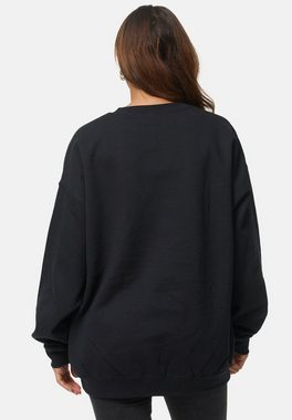 Worldclassca Longsweatshirt Worldclassca Oversized Sweatshirt Love Print Langarmshirt Pullover