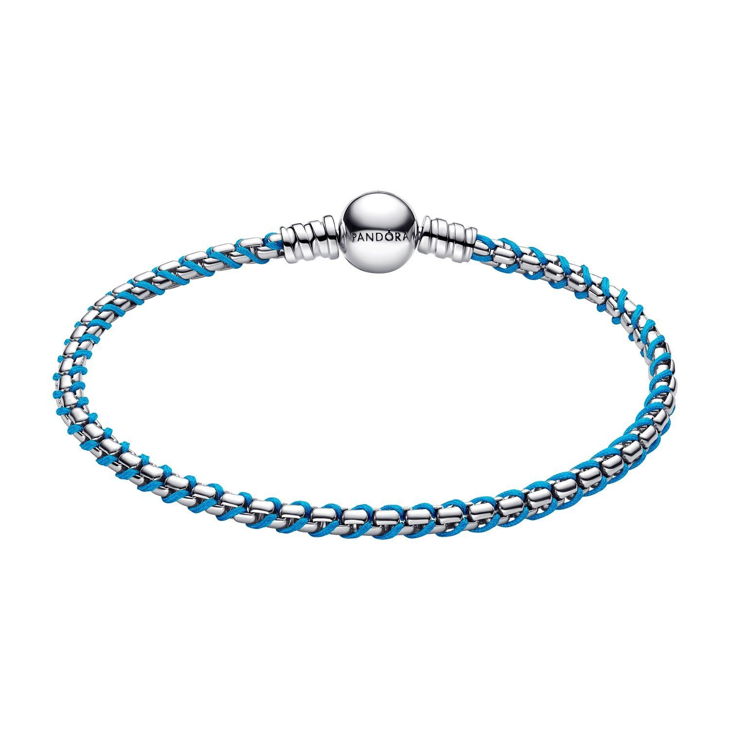 Pandora Silberarmband Damen-SilberVeneziakette Türkis günstig online kaufen