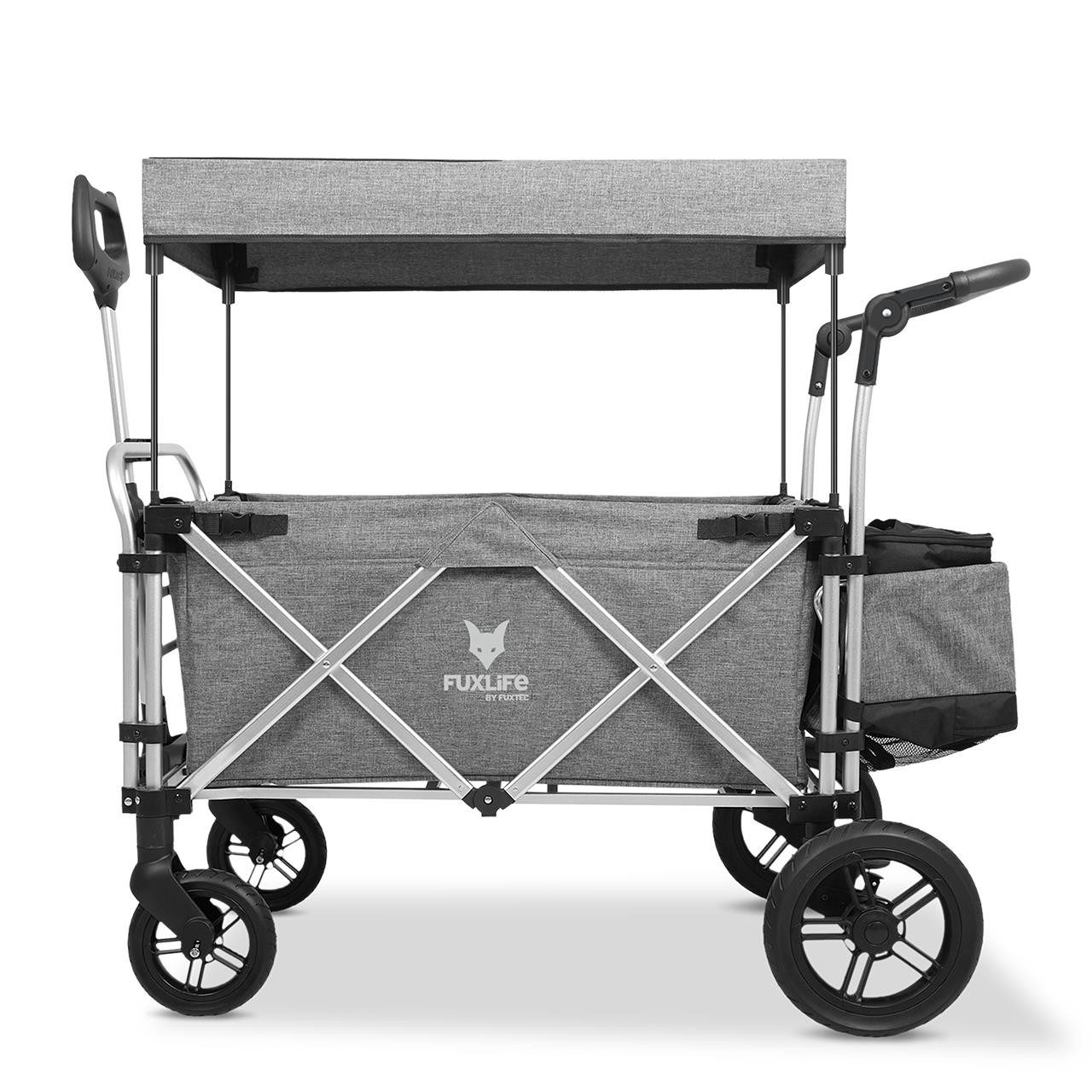 FUXLIFE Bollerwagen FX-CTL900, 5-Punkt Gurte, faltbar, mit Kühltasche