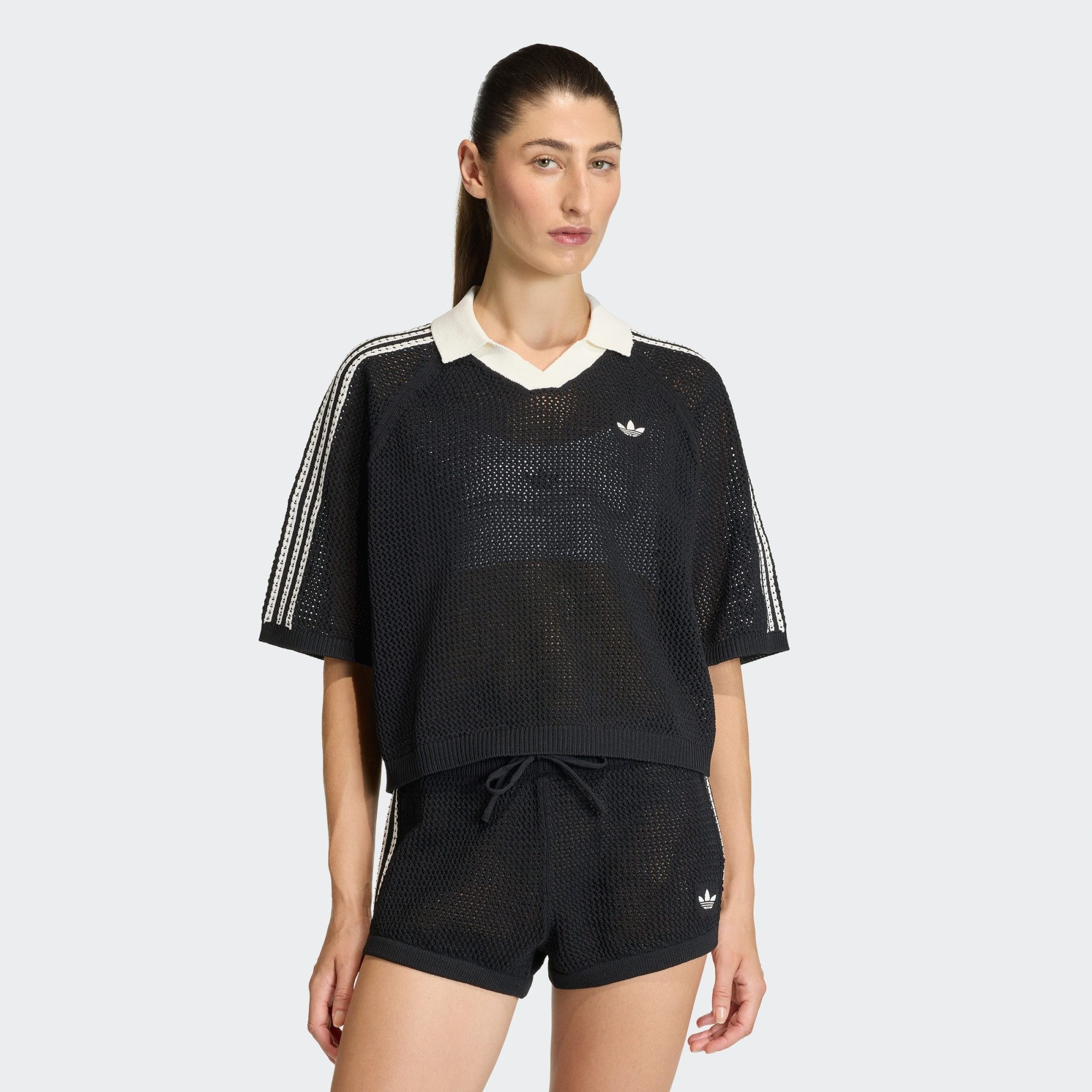 adidas Originals Poloshirt POLOSHIRT, KNITTED CROCHET (1-tlg). € 45,00