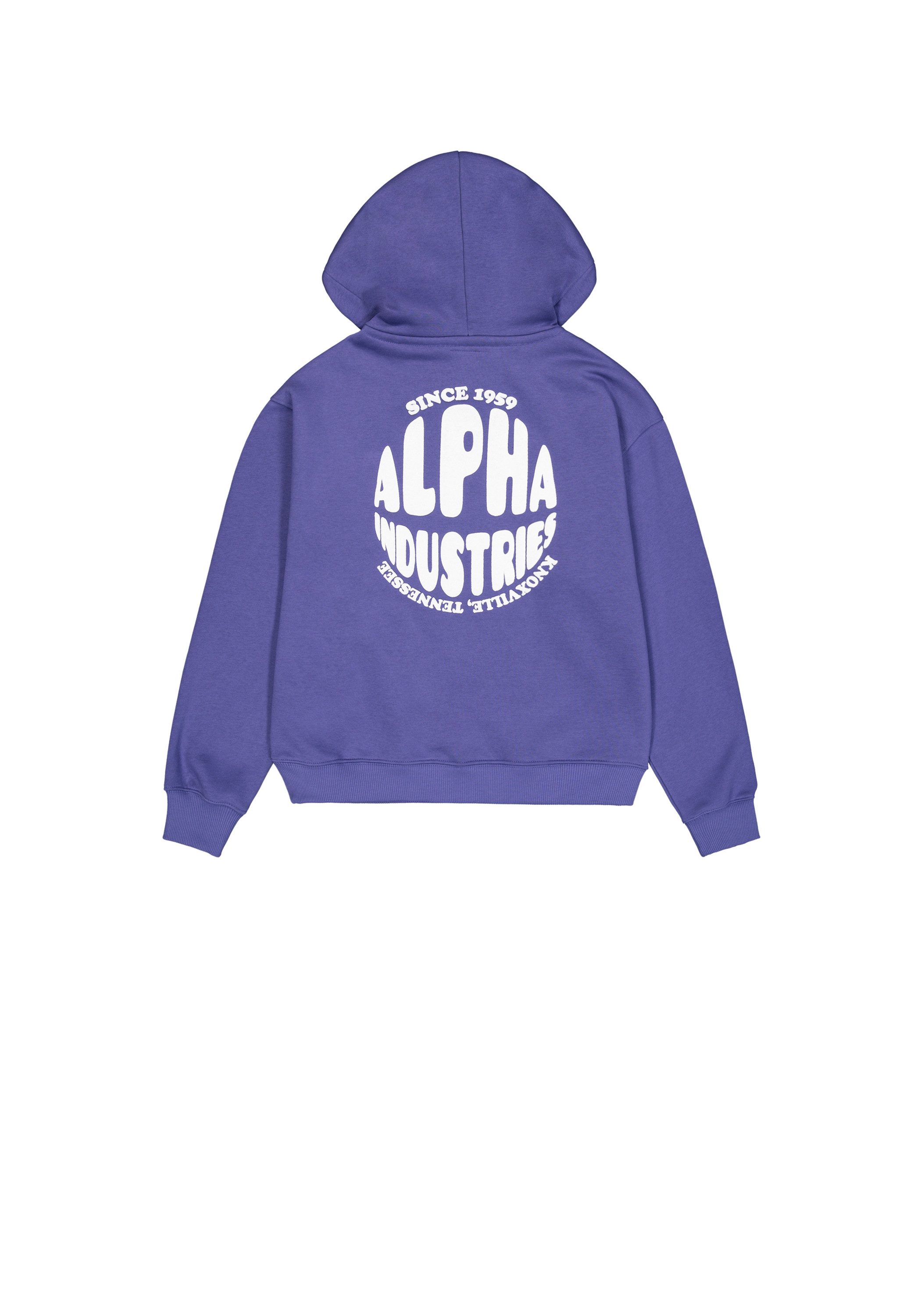 Alpha Industries Hoodie Logo Hoodie Backprint günstig online kaufen