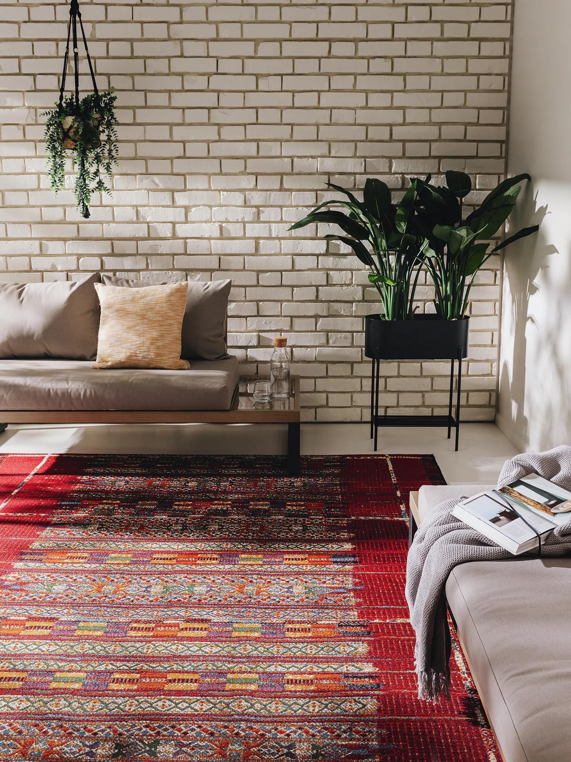 benuta Outdoorteppich Artis, rechteckig, Höhe: 5 mm, In- & Outdoorteppich, Pflegeleicht für Garten, Terrasse, Balkon, Küche