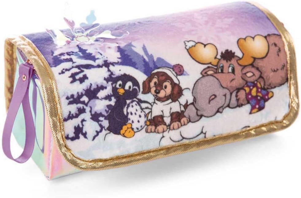 Nici Federmäppchen 49343 - Cosy Winter, 19 x 7 x 7 cm, zum Rollen, (1-tlg)