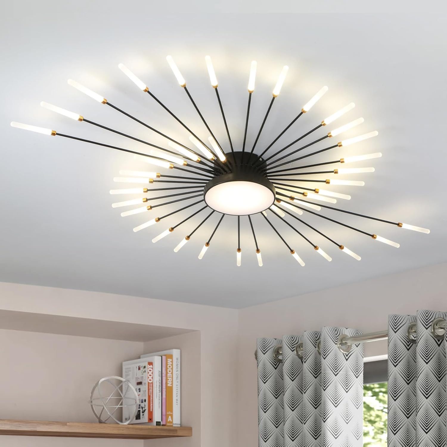 RRBEST Deckenleuchte LED Deckenleuchte Wohnzimmer, Moderne Minimalistische Deckenlampe, Moderne Minimalistische Deckenlampe für Wohnzimmer, Schlafzimmer