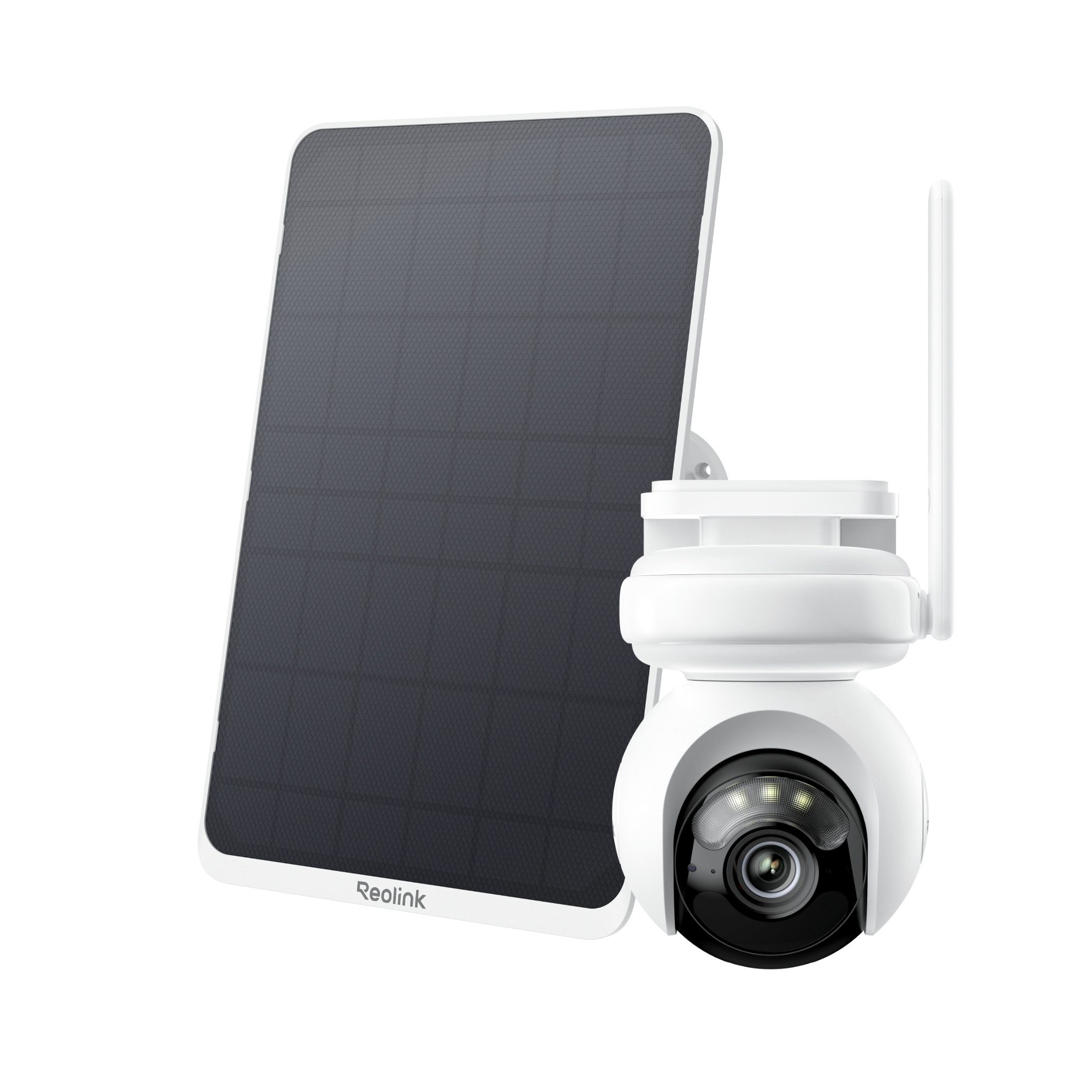 Reolink Altas PT Ultra + 12W Solarpanel Securitycam (4K Solar-Funkkamera Außen, ColorX, 360° Schwenk-Neige, Wi-Fi 6)