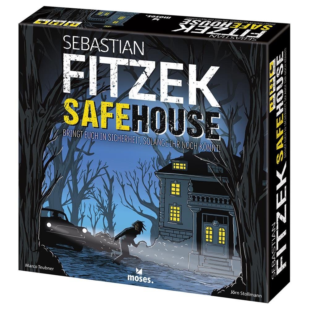 moses Spiel, Sebastian Fitzek Safehouse Das Spiel, Gesellschaftsspiel ab 12 Jahren