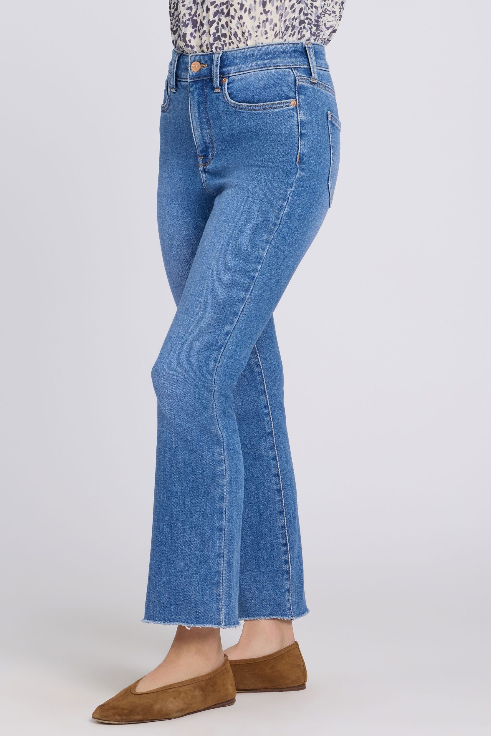 NYDJ Ankle-Jeans Billie Mini Bootcut Ankle Jeans mit High Rise