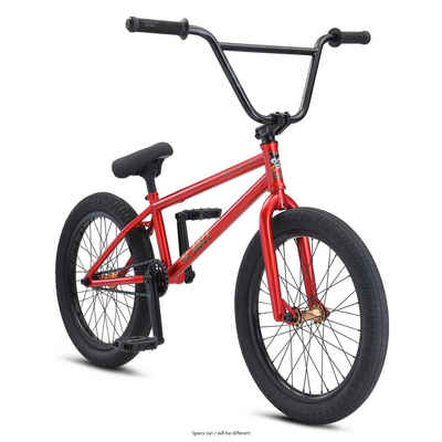 SE Bikes BMX-Rad »Gaudium«, 1 Gang, ohne Schaltung, 20 Zoll BMX Fahrrad ab 160 cm Größe Bike für Jugendliche und Erwachsene Freestyle Rad für Tricks im Skatepark