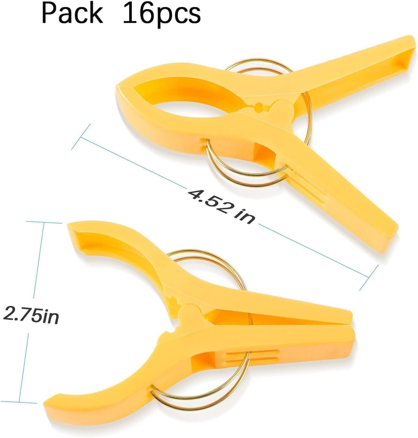 FELIXLEO Handtuchklemme Handtuchklammern,16Stück Wäscheklammern Handtuch kl günstig online kaufen