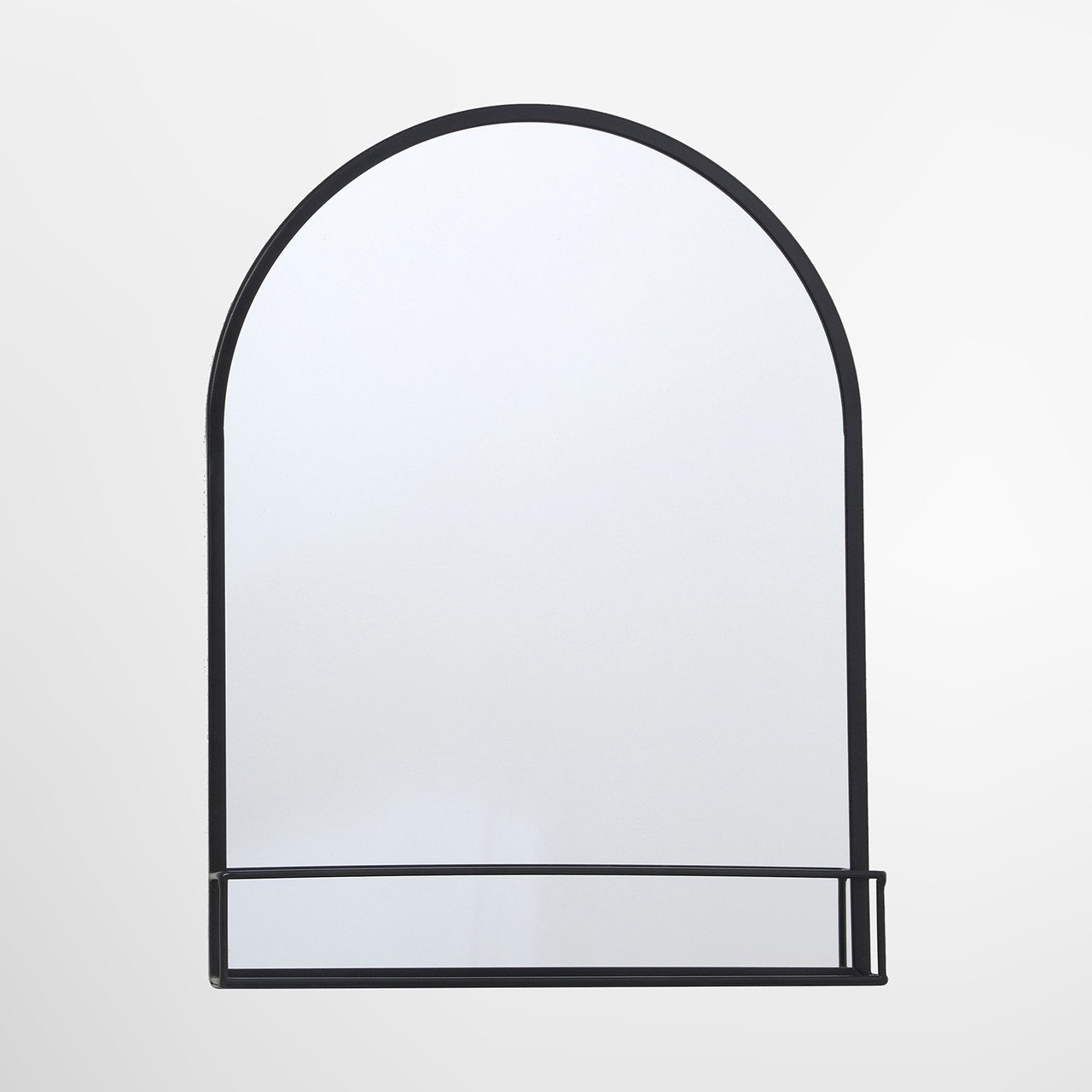 ArtUniverse Wandspiegel Wandpiegel Gerahmt Mit Ablage 30 x 40 cm (1-St)