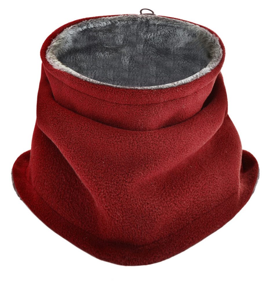 Coonoor Multifunktionstuch Winter Halswärmer Für Herren Damen, Winter Loop Schal Weichem Fleece Halswärmer Winddicht Ski