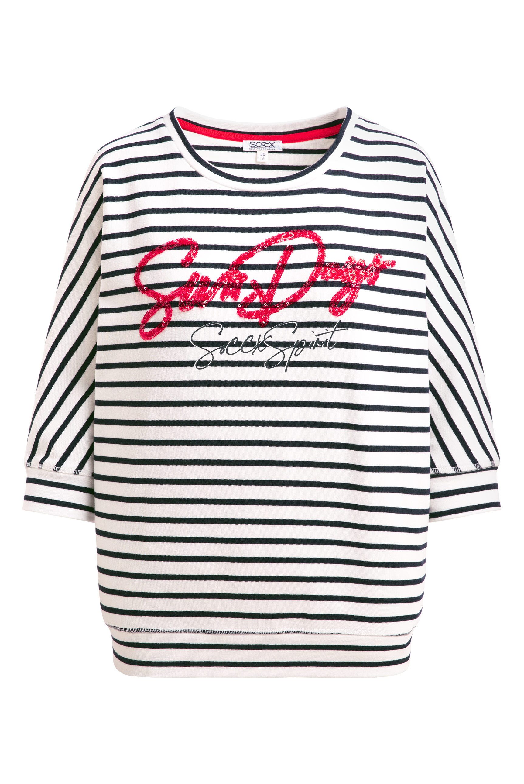 SOCCX Sweater mit Fledermausärmeln günstig online kaufen