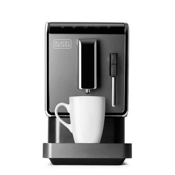 Black + Decker Kaffeevollautomat BXCO1470E, Touch-Display, Milchaufschaumdüse