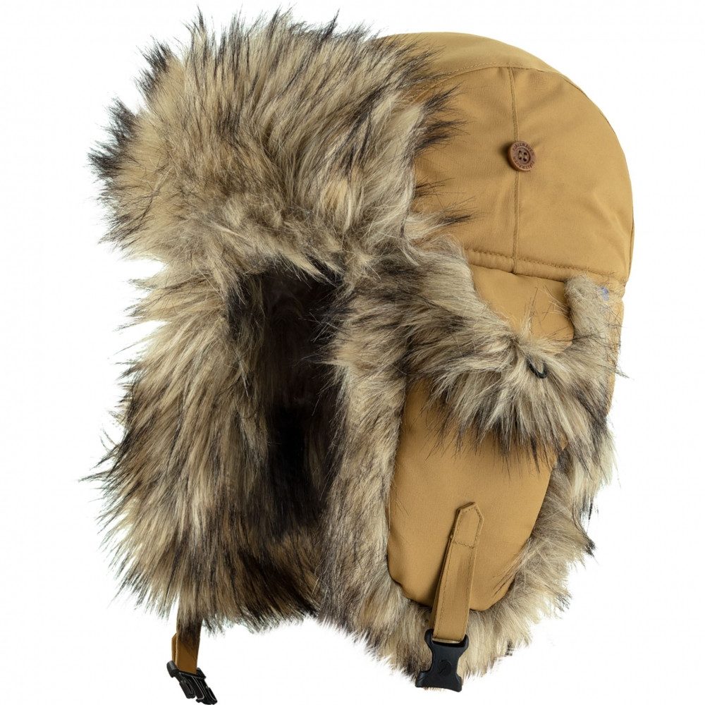 Fjällräven Fellimitatmützen (Winter) Extra warm mit Schirm und Ohrenklappen