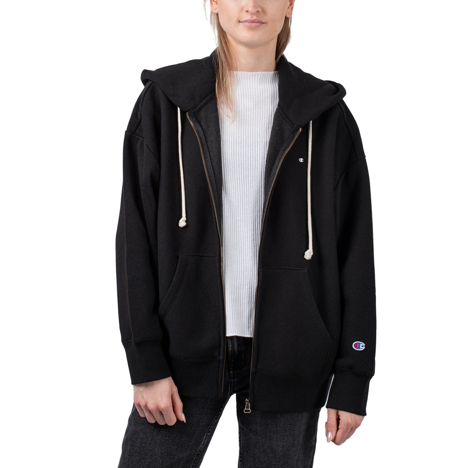 Champion Sweatjacke Champion Hooded Full Zip Sweatshirt