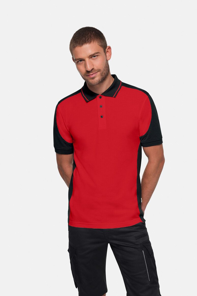 Hakro Poloshirt HAKRO Poloshirt Contrast MIKRALINAR® ECO *