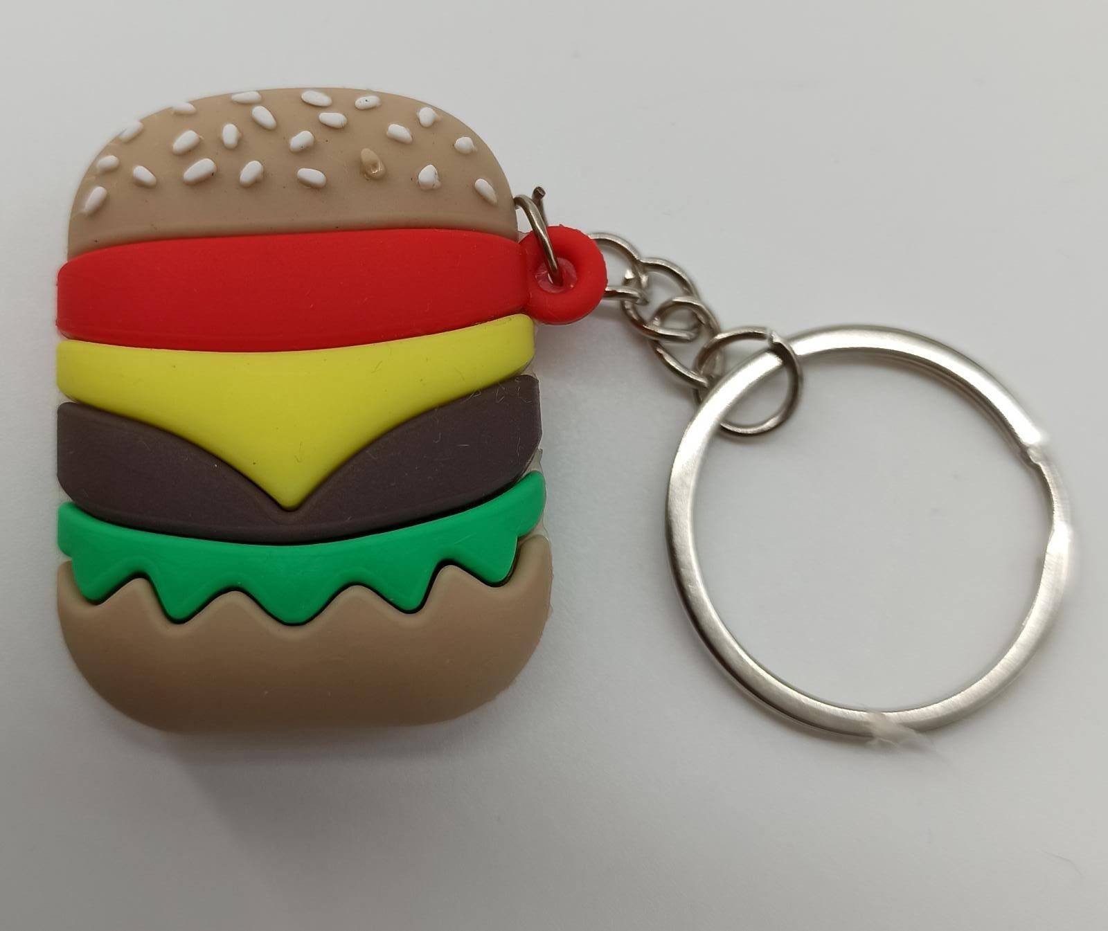 soma Fidget-Gadget Schlüsselanhänger Mini Hamburger