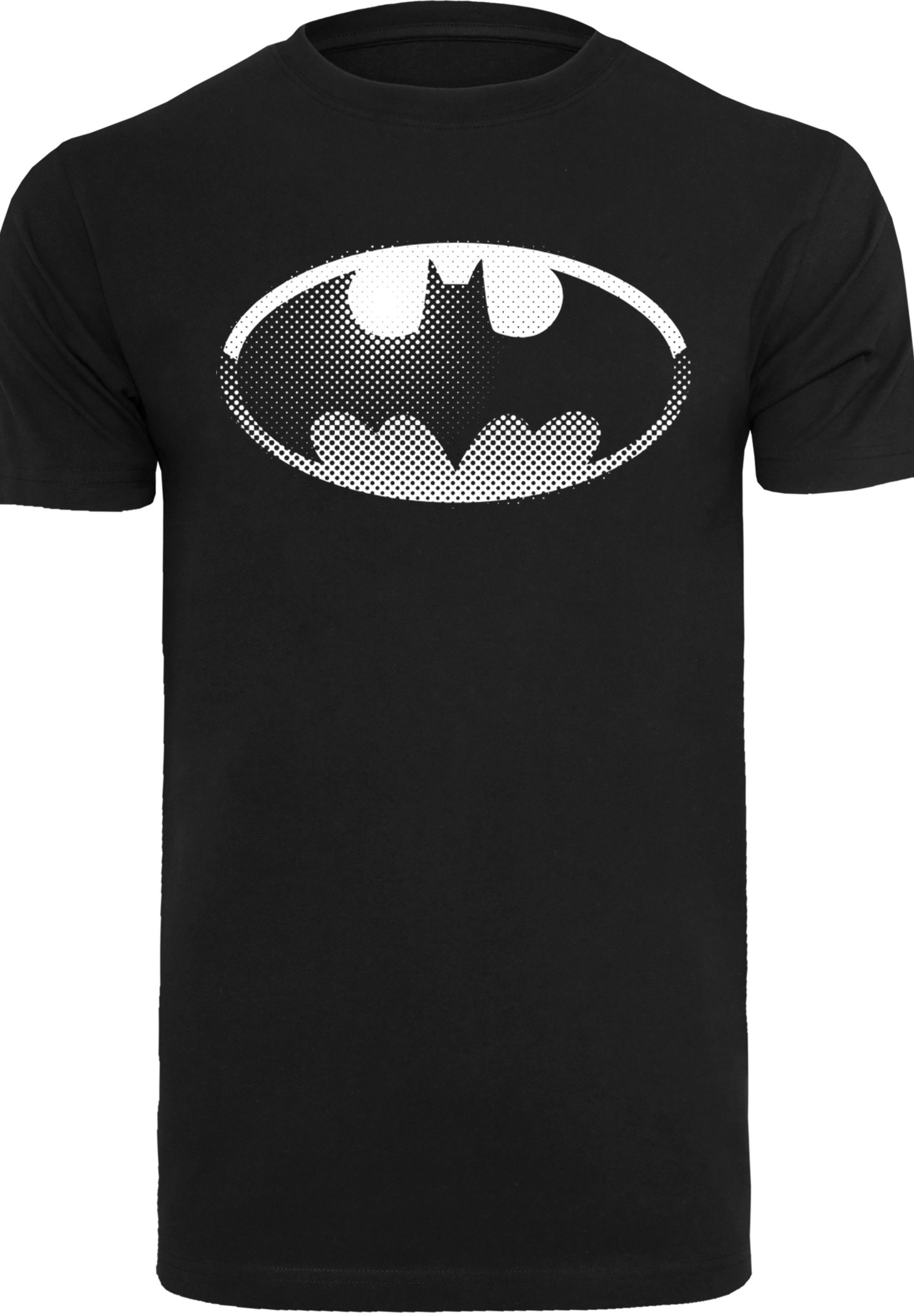 F4NT4STIC T-Shirt DC Comics Batman Herren,Premium Spot Merch,Regular-Fit,Basic,Bedruckt Logo