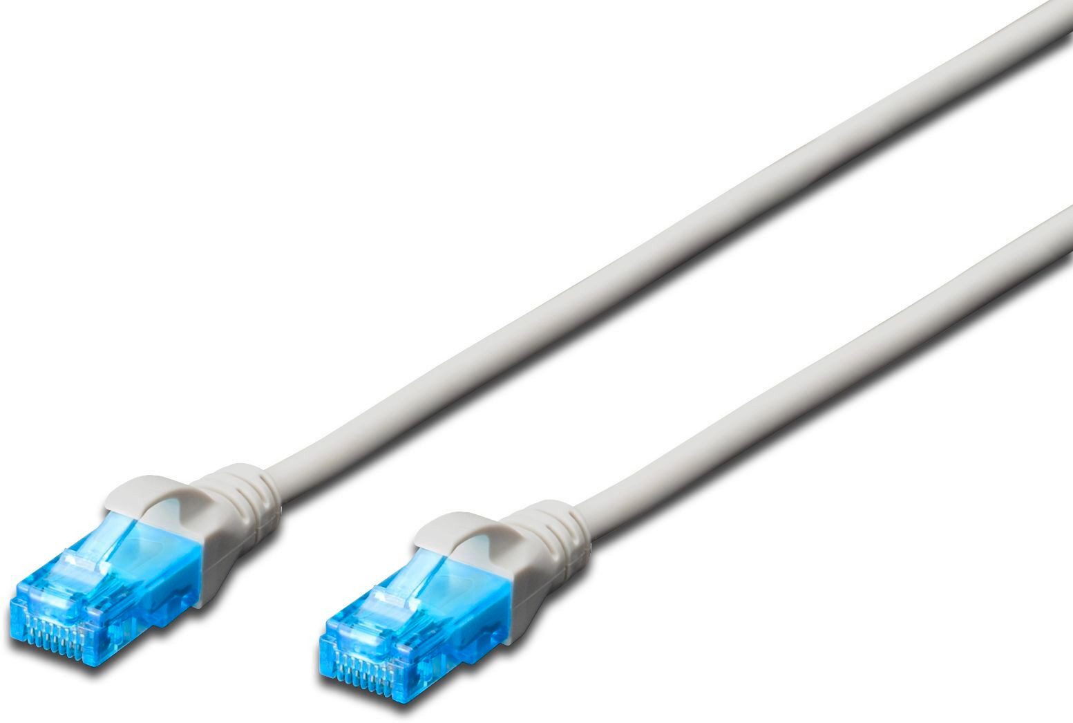 Digitus CAT 5e U-UTP Patchkabel PVC AWG 26/7 Netzwerkkabel, (25 cm)
