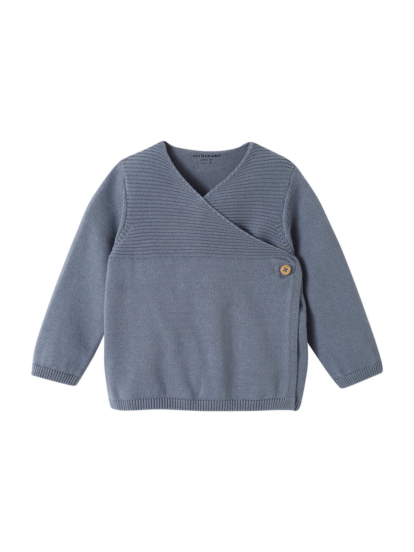 vertbaudet Strickjacke Bio-Kollektion: Strickjacke für Neugeborene günstig online kaufen